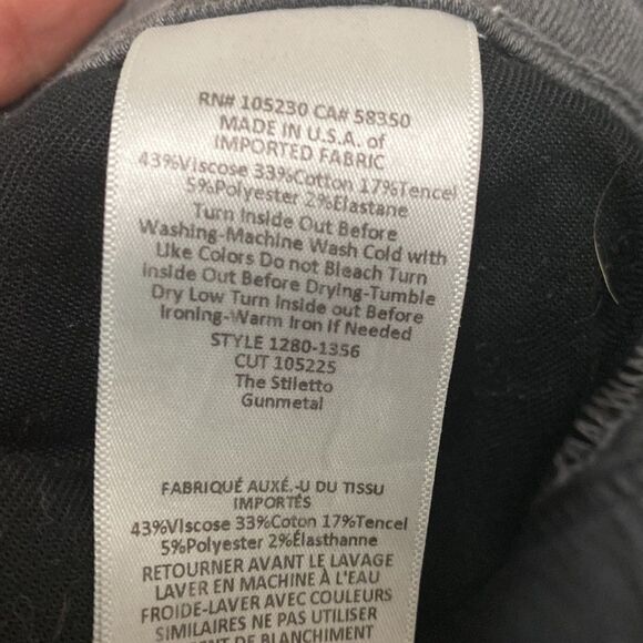 Current Elliott Stilleto Jeans Size 27 - Picture 4 of 7